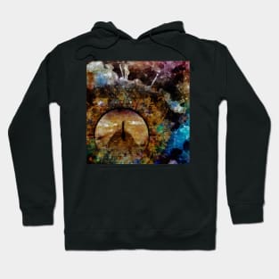 Lonely man on stone road Hoodie